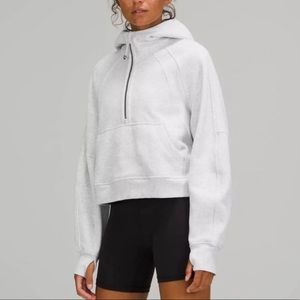 *NEW IN BAG* Lululemon Oversized Scuba Half Zip Grey